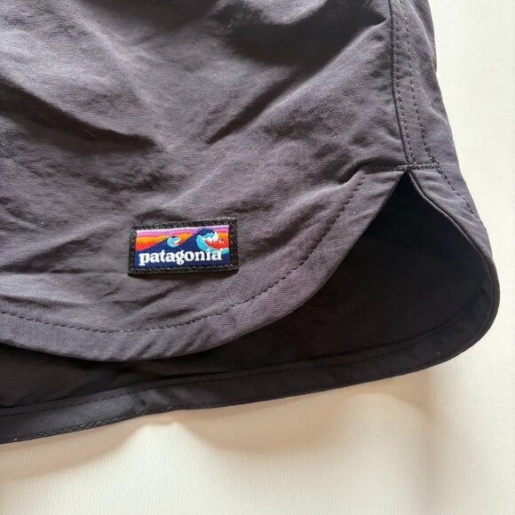 Patagonia Women's Wavefarer Boardshorts Black Grey Surf Athletic Paddleboard 10 - Picture 7 of 15